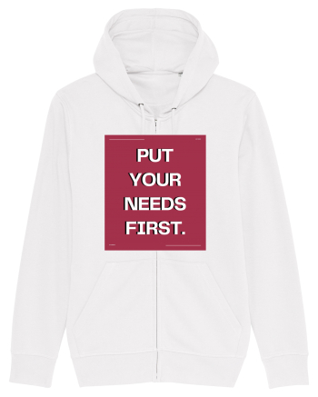 put your needs first5 White