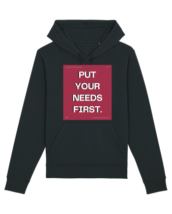 put your needs first5 Black