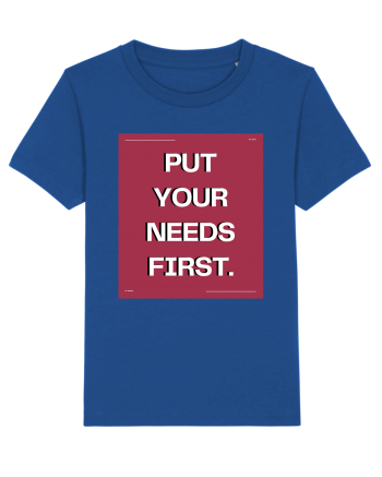 put your needs first5 Majorelle Blue