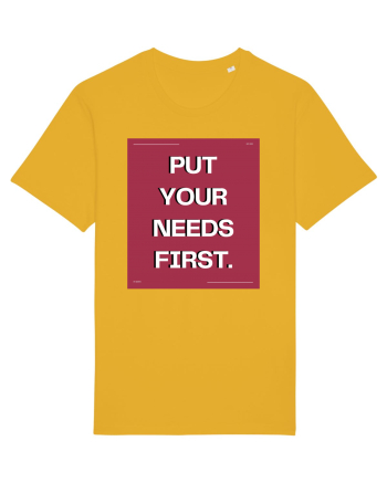 put your needs first5 Spectra Yellow