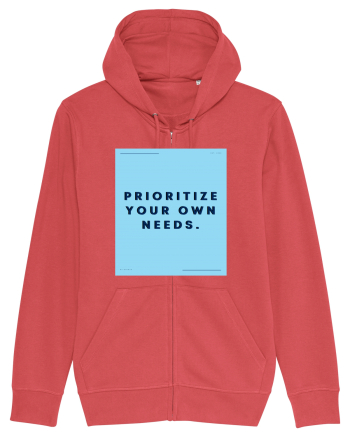 prioritize your own needs3 Carmine Red