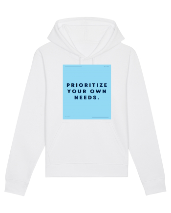 prioritize your own needs3 White