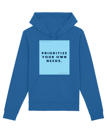prioritize your own needs3 Royal Blue