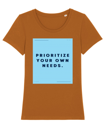 prioritize your own needs3 Roasted Orange