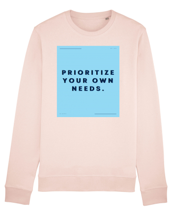 prioritize your own needs3 Candy Pink
