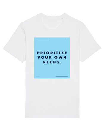 prioritize your own needs3 White