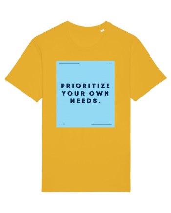 prioritize your own needs3 Spectra Yellow