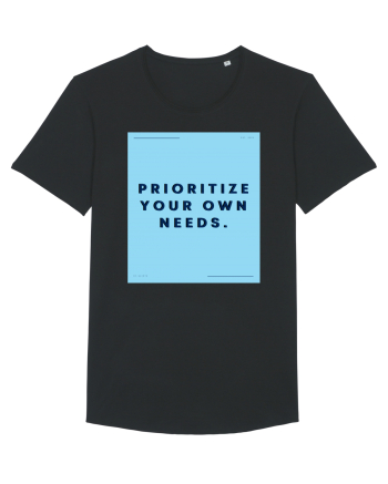 prioritize your own needs3 Black