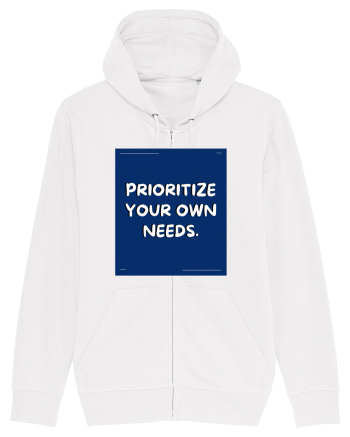 prioritize your own needs4 White
