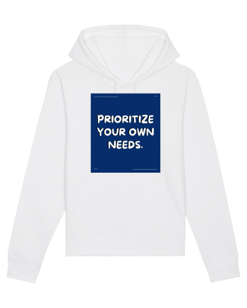 prioritize your own needs4 White