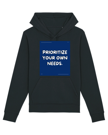 prioritize your own needs4 Black