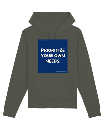 prioritize your own needs4 Khaki