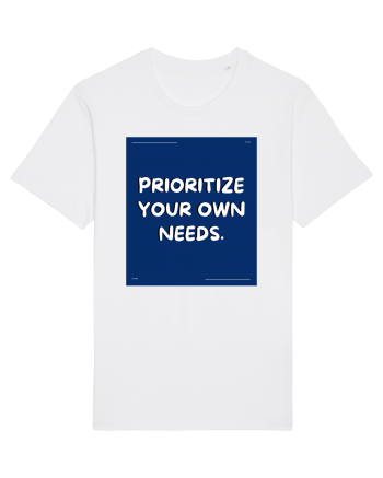 prioritize your own needs4 White