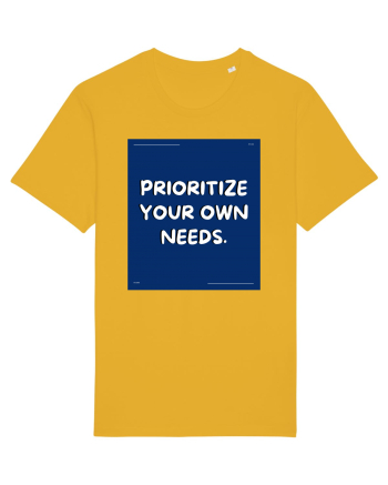 prioritize your own needs4 Spectra Yellow