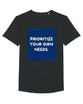 prioritize your own needs4 Black