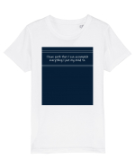 i have faith that i can accomplish everything2 Tricou mânecă scurtă  Copii Mini Creator