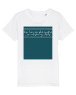 ii can learn more about myself if i can understand my emotions Tricou mânecă scurtă  Copii Mini Creator