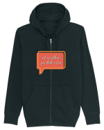 not everything you think is true2 Hanorac cu fermoar Unisex Connector
