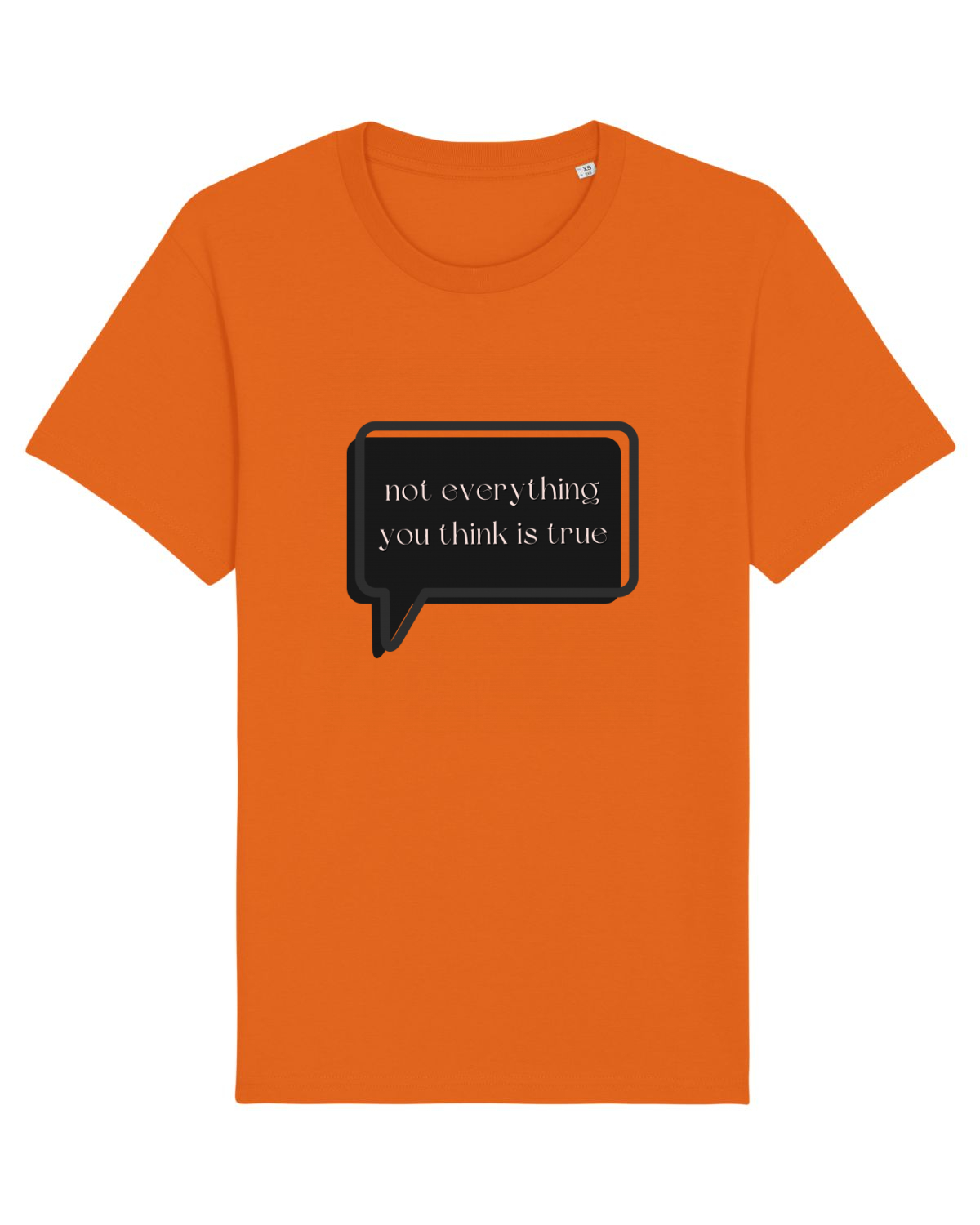 Tricou mânecă scurtă Unisex Rocker Bright Orange