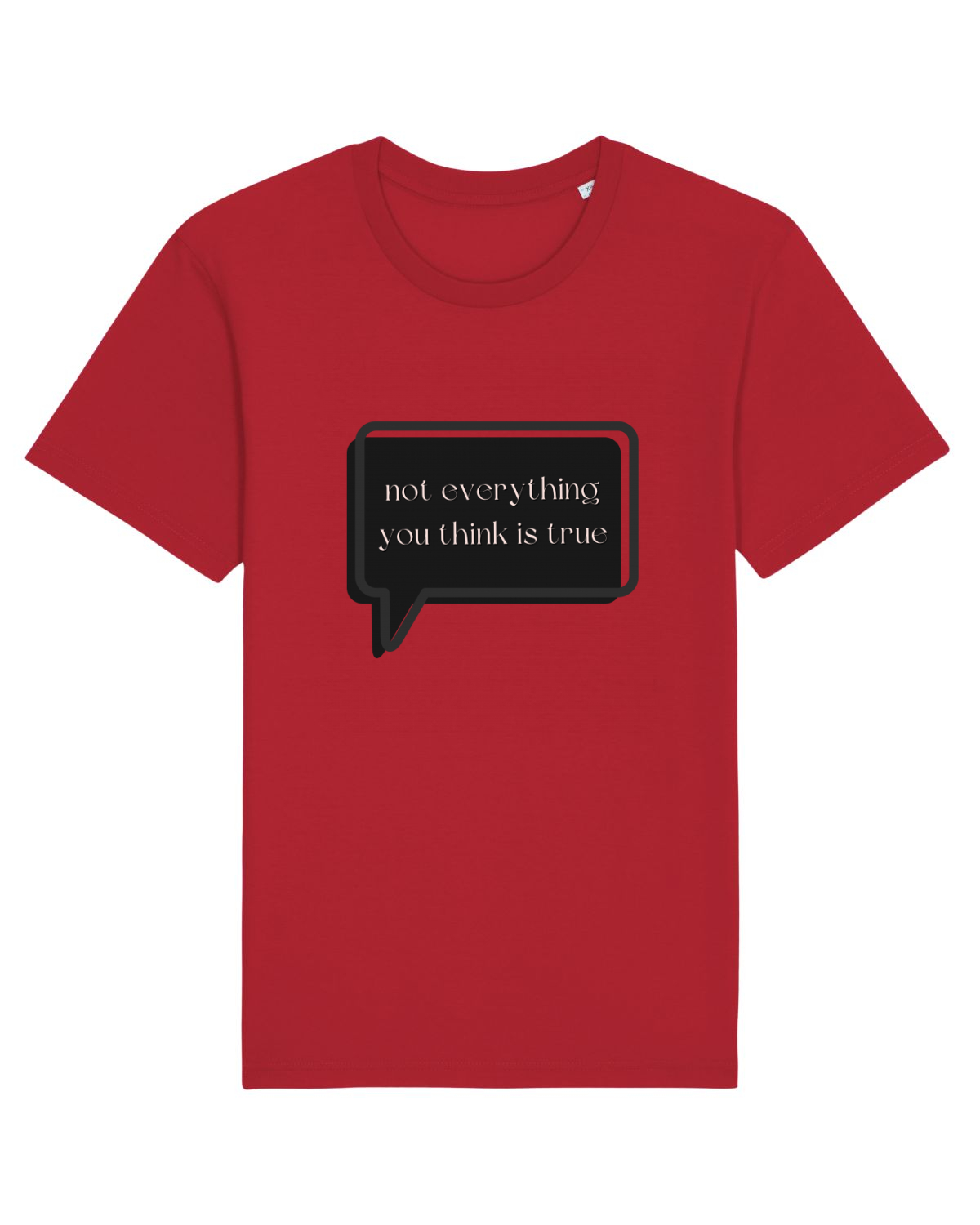 Tricou mânecă scurtă Unisex Rocker Red