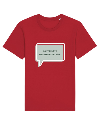 don t believe everything you hear2 Red