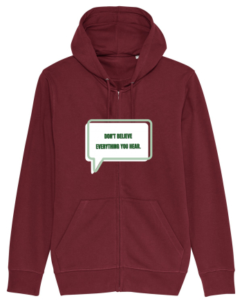 don t believe everything you hear3 Burgundy