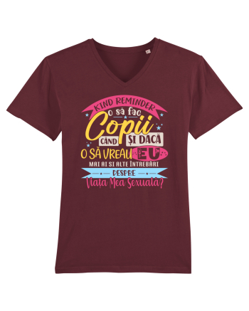 Kind reminder pentru gura lumii Burgundy