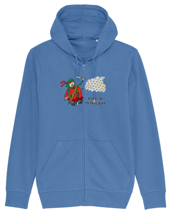 Baba și mitraliera Bright Blue