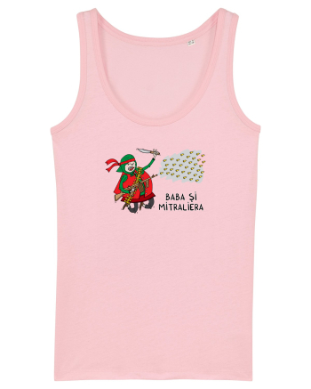 Baba și mitraliera Cotton Pink
