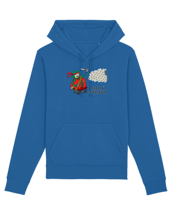Baba și mitraliera Royal Blue
