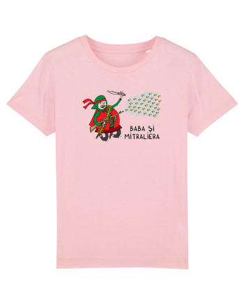 Baba și mitraliera Cotton Pink