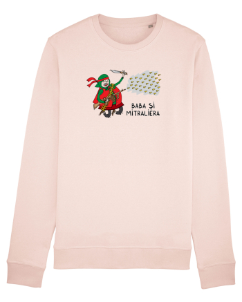 Baba și mitraliera Candy Pink