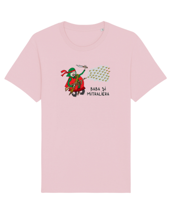 Baba și mitraliera Cotton Pink