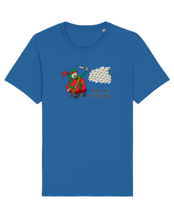Baba și mitraliera Royal Blue