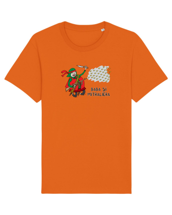 Baba și mitraliera Bright Orange