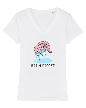 Brain freeze White