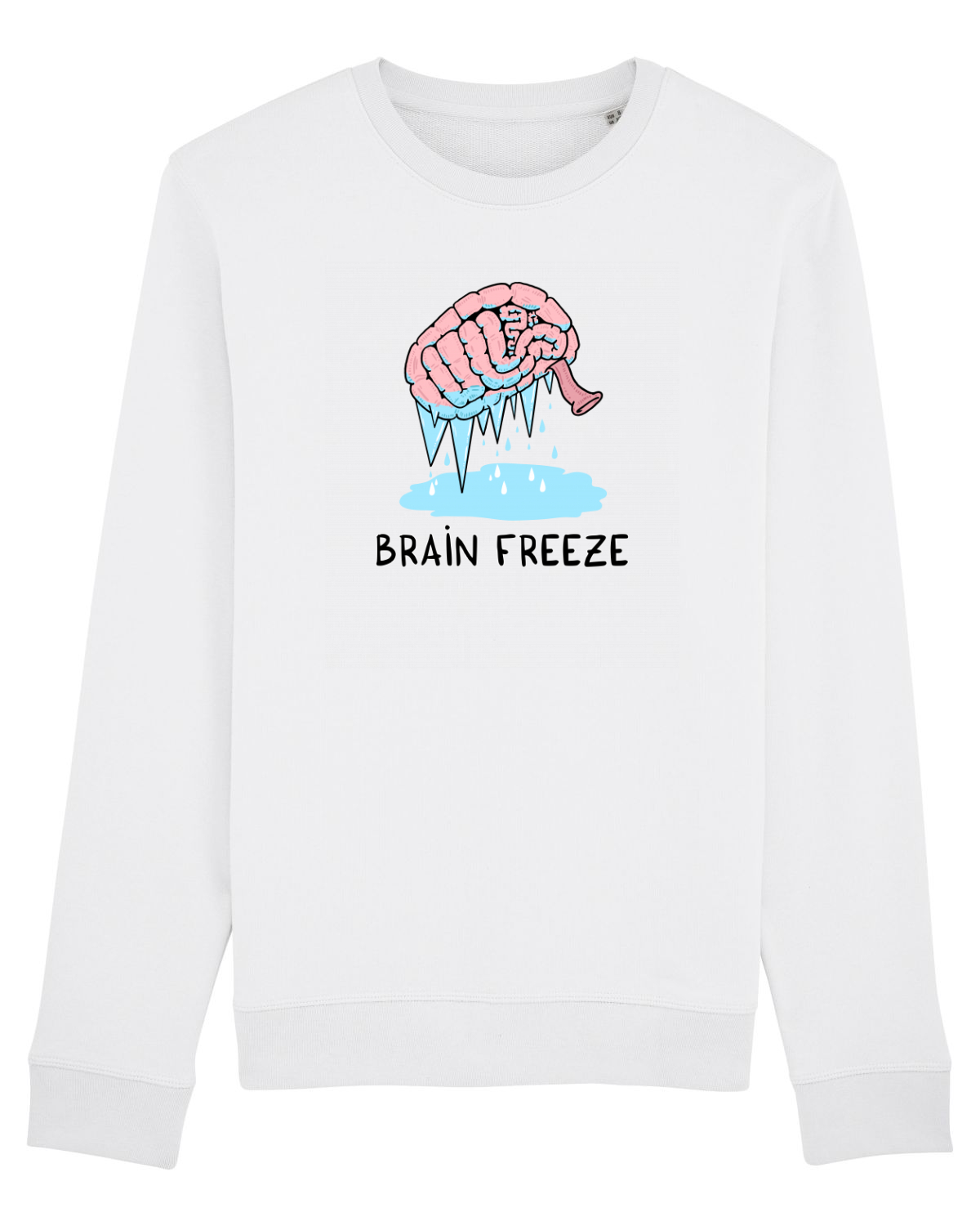 Bluză mânecă lungă Unisex Rise White