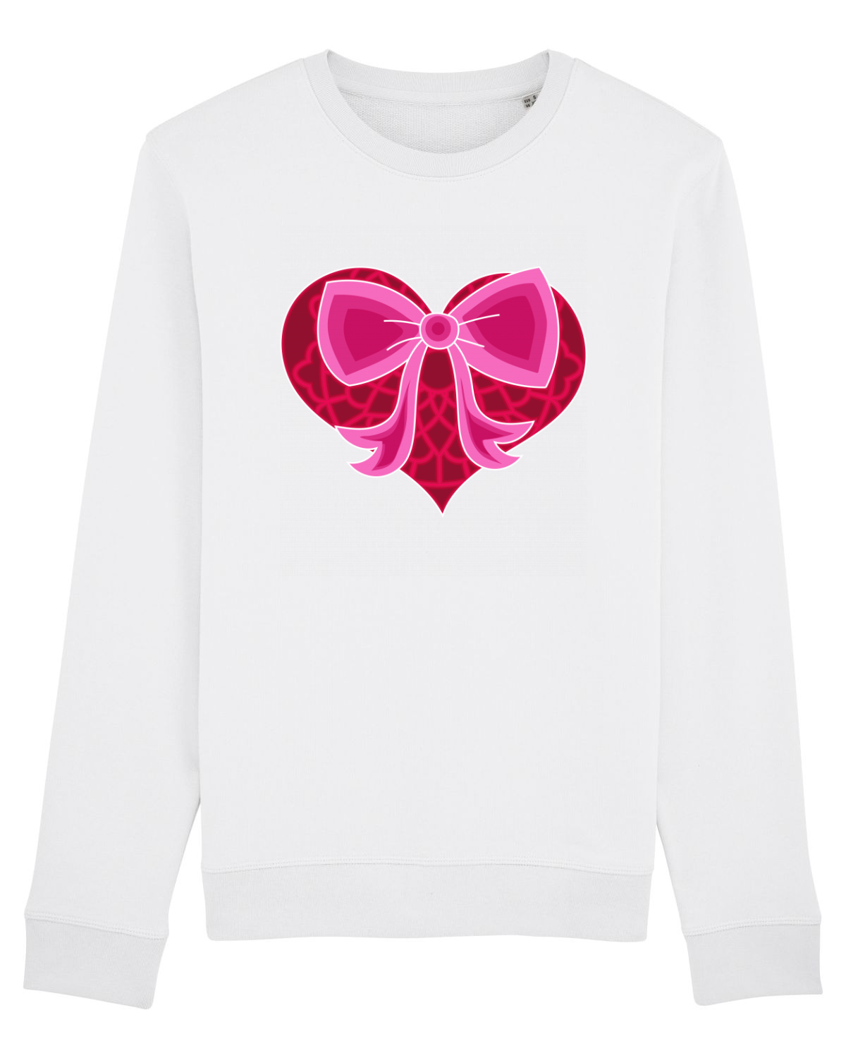 Bluză mânecă lungă Unisex Rise White