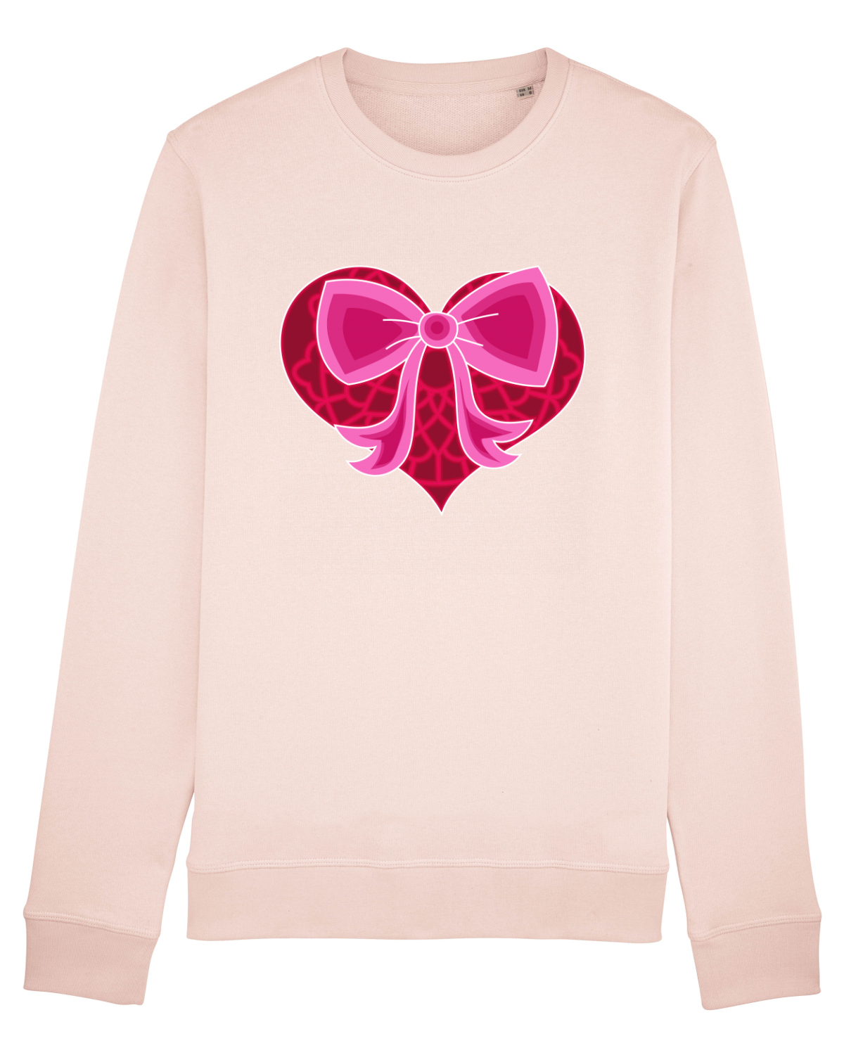 Bluză mânecă lungă Unisex Rise Candy Pink