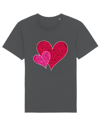 Valentine's Love Heart Mandala Anthracite