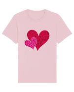 Valentine's Love Heart Mandala Tricou mânecă scurtă Unisex Rocker