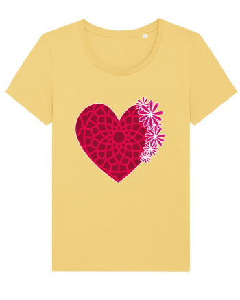 Valentine's Love Heart Daisies Jojoba