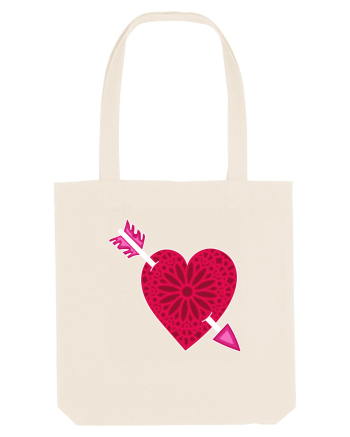 Valentine's Love Heart Arrow Natural