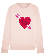 Valentine's Love Heart Arrow Bluză mânecă lungă Unisex Rise