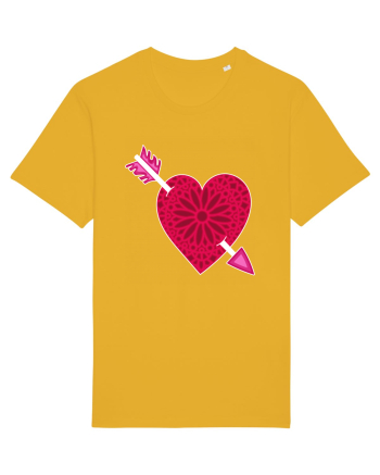 Valentine's Love Heart Arrow Spectra Yellow