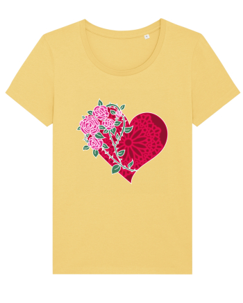 Valentine's Love Heart Roses Jojoba