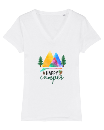 Happy camper White