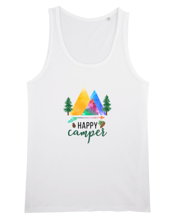 Happy camper White