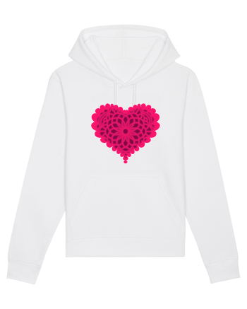 Valentine's Love Heart Bubble White