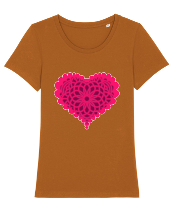 Valentine's Love Heart Bubble Roasted Orange